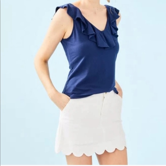 Lilly Pulitzer Tops - Lilly Pulitzer Alessa Tank Top in Navy